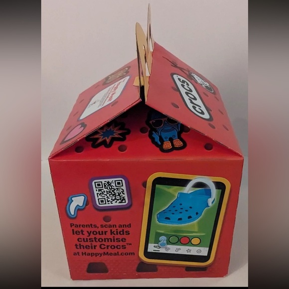 McDonalds Canada X Crocs Happy Meal Toy Brand New in Box w/ Happy Meal Box A5M - Picture 2 of 10